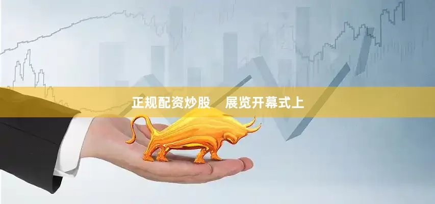 正规配资炒股    展览开幕式上